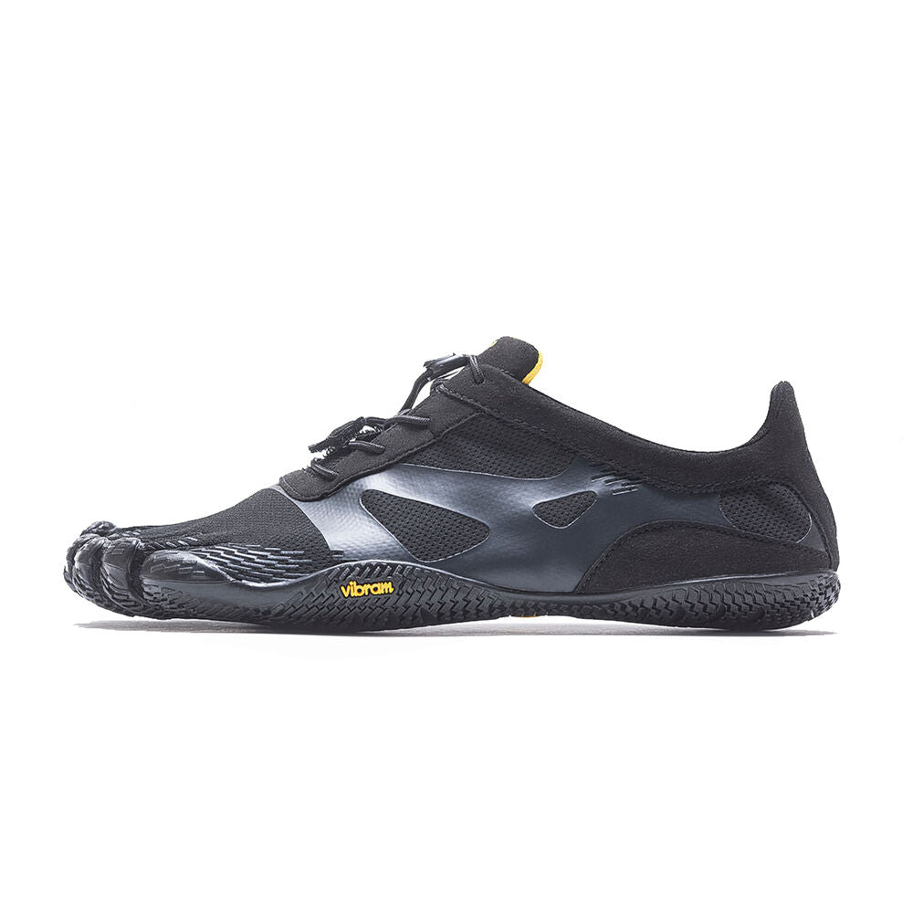 Vibram Men's KSO EVO Barefoot Shoes - Black | Lightweight & Flexible for Running, Hiking & Water Sports | Minimalist Footwear for Natural Movement