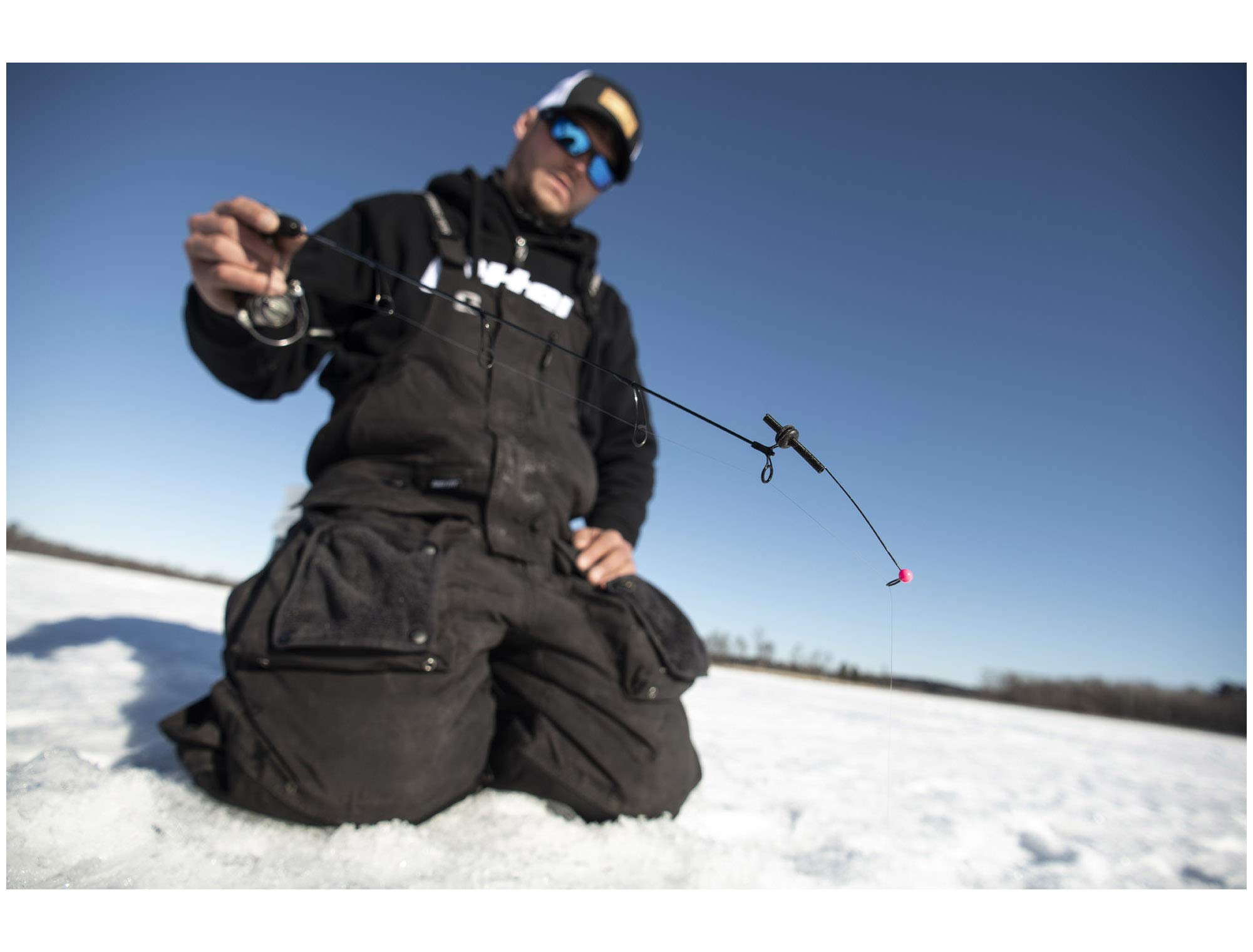 St. Croix Legend Black Ice Fishing Rod - Super Finesse, Black Anodized, High Performance Ice Fishing Rod for Panfish, Walleye & Trout - Perfect for Ice Fishing Adventures & Winter Angling