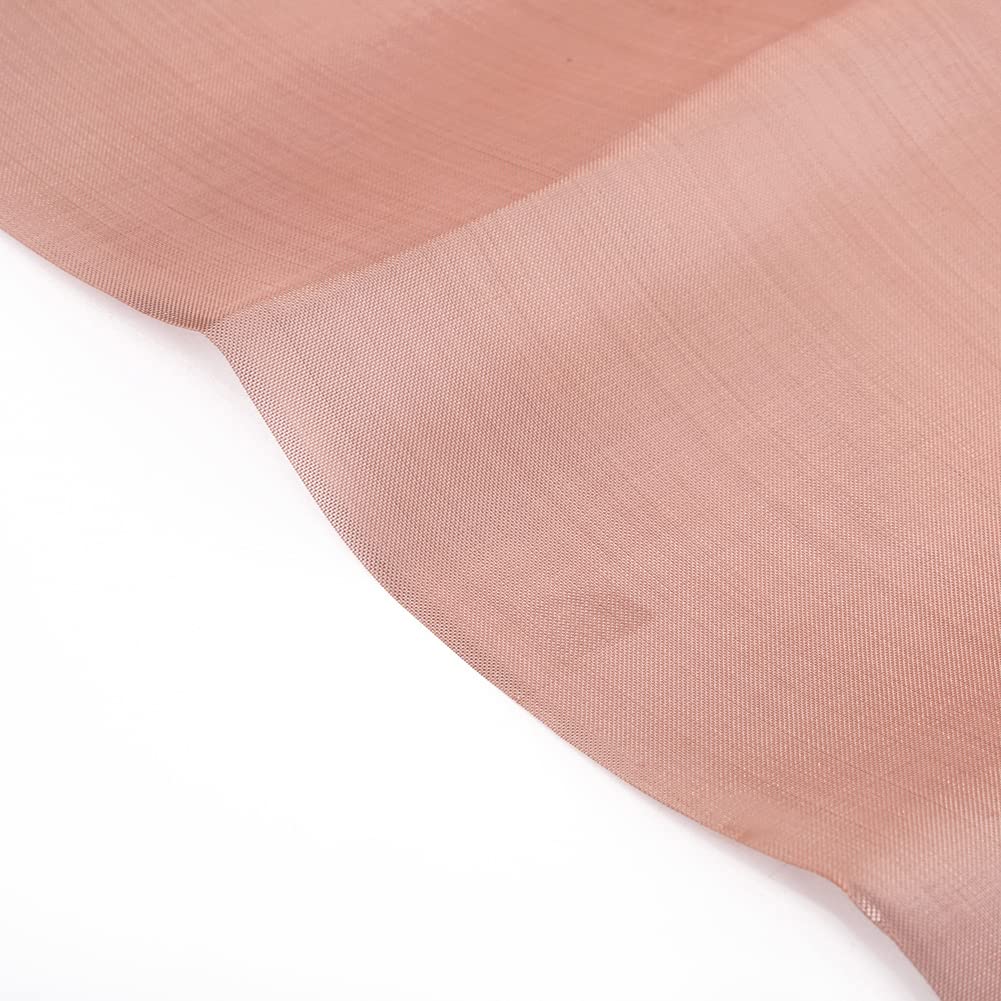 99.9% Pure Copper Woven Mesh Screen - 80 Mesh, 12