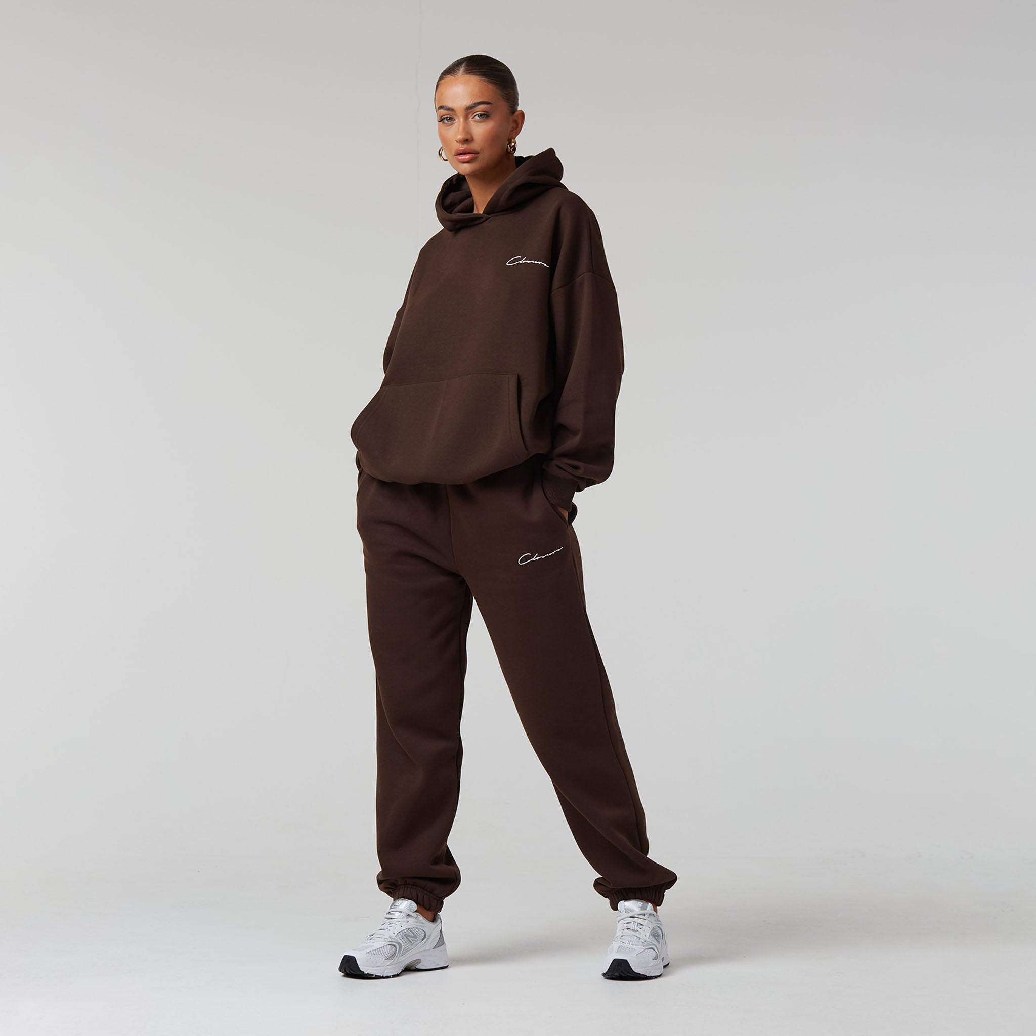 Core Signature Tracksuit | Premium Coffee Brown Jogger Set for Men & Women | Gym, Lounge & Streetwear Fashion