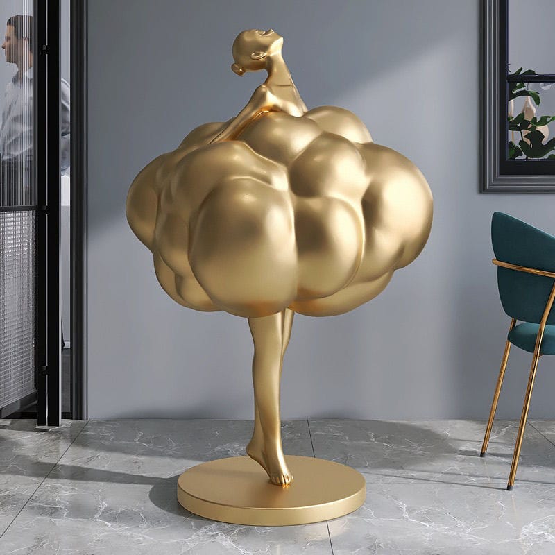 Elegant Ballet Girl Statue - Premium Collectible Figurine for Dance Lovers & Ballet Enthusiasts | Perfect for Home Decor, Dance Studio Display & Gift for Dancers