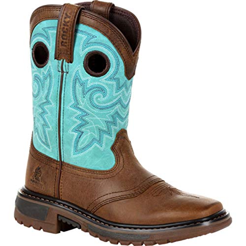Saddle Brown and Teal