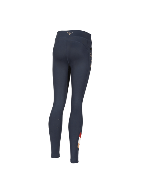 Aubrion Team Shield Winter Riding Tights for Kids - Warm & Comfortable Equestrian Leggings for Cold Weather Riding Lessons & Horseback Activities