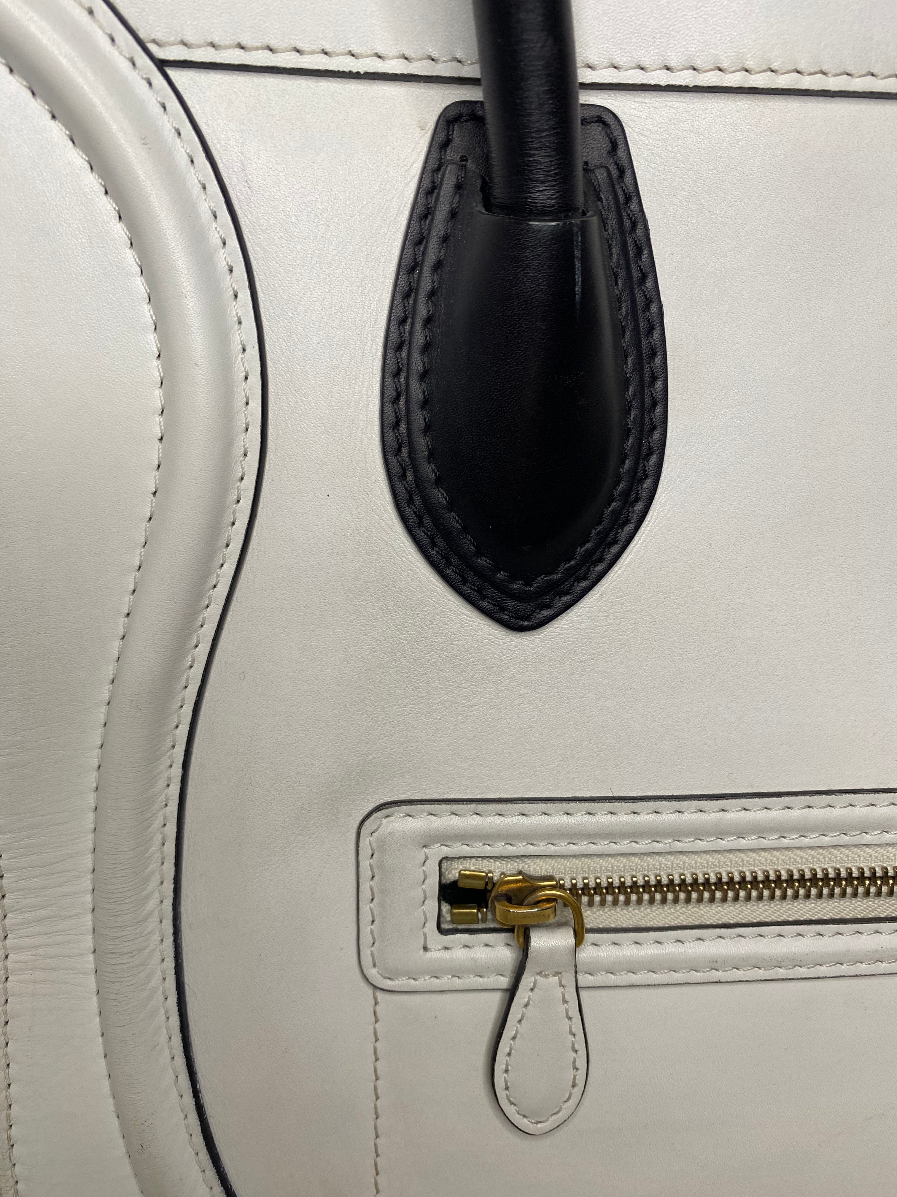 Stylish Monochrome Mini Luggage Tote Bag for Women - Perfect for Travel, Work & Everyday Use