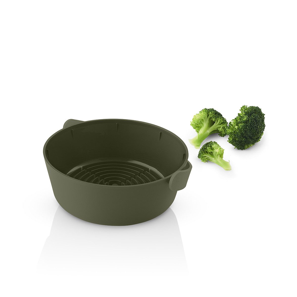 EVA SOLO Green Microwave Steamer – BPA-Free Vegetable & Rice Cooker for Healthy Meals – Perfect for Quick Lunches & Meal Prep