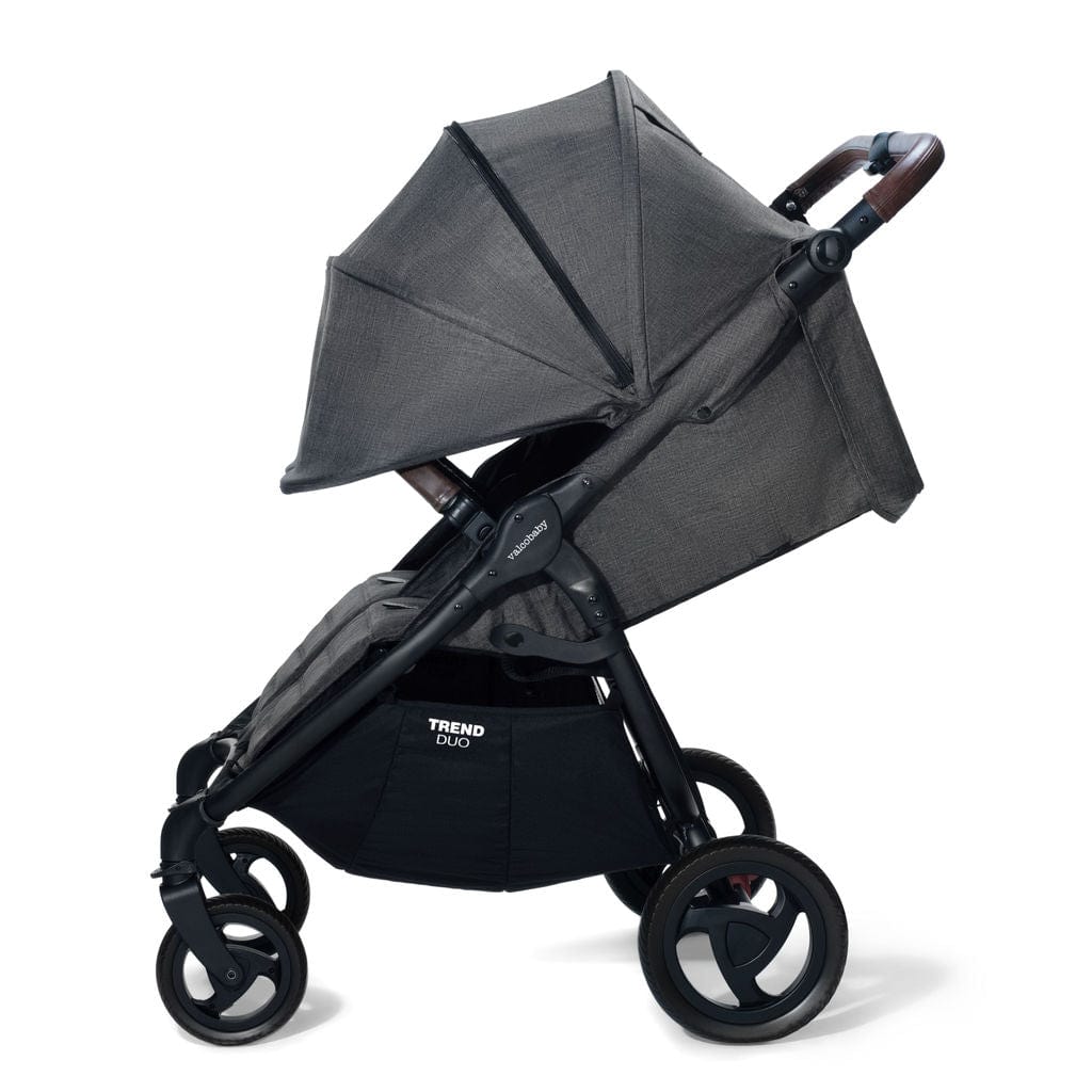 Valco Baby Duo Trend Double Stroller - Lightweight Compact Side by Side Stroller for Twins & Toddlers | Perfect for Shopping, Travel & Outdoor Adventures