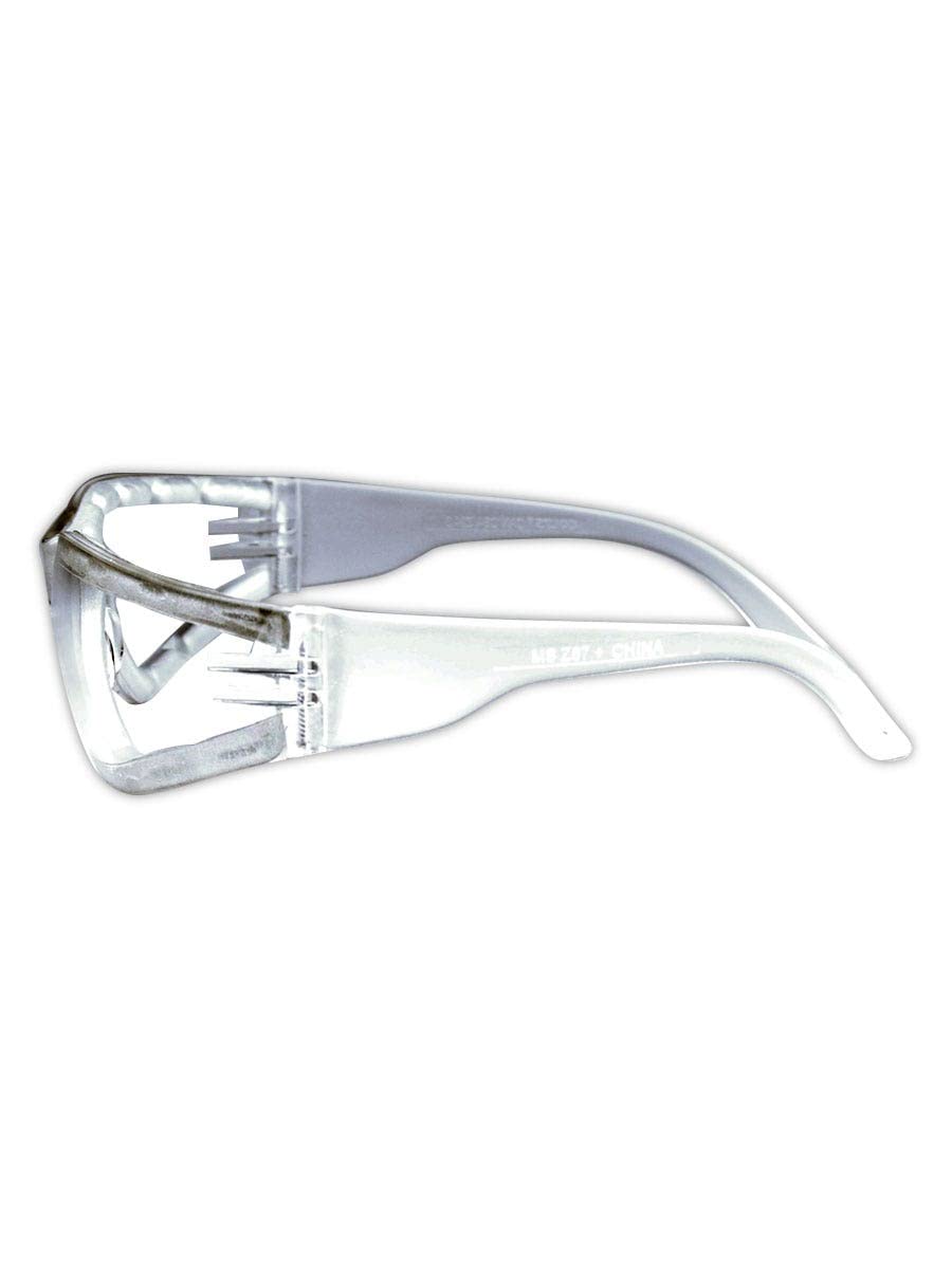MAGID Wraparound Safety Glasses - ANSI Z87.1 Certified Protective Eyewear for Construction, Woodworking & DIY Projects - Anti-Fog, Scratch-Resistant, UV Protection - Perfect for Home Improvement, Workshop & Outdoor Activities