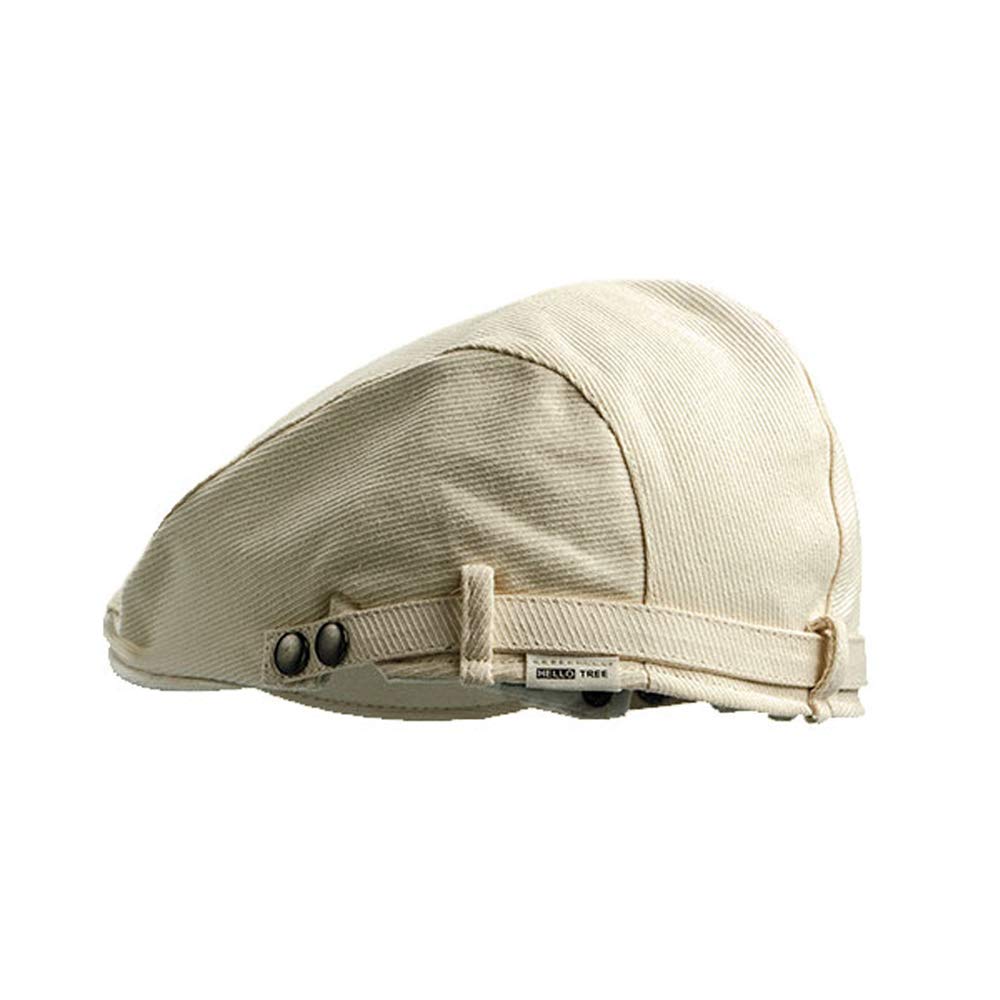 CLAPE Cotton Flat Ivy Gatsby Driving Hat - Classic Newsboy Irish Cabbie Golf Cap for Men | Vintage Style Driving, Golfing & Outdoor Activities