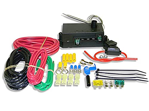 Adjustable Temperature Electric Fan Controller - 31149/108504 - Perfect for Home, Office, and Workshop Cooling Solutions