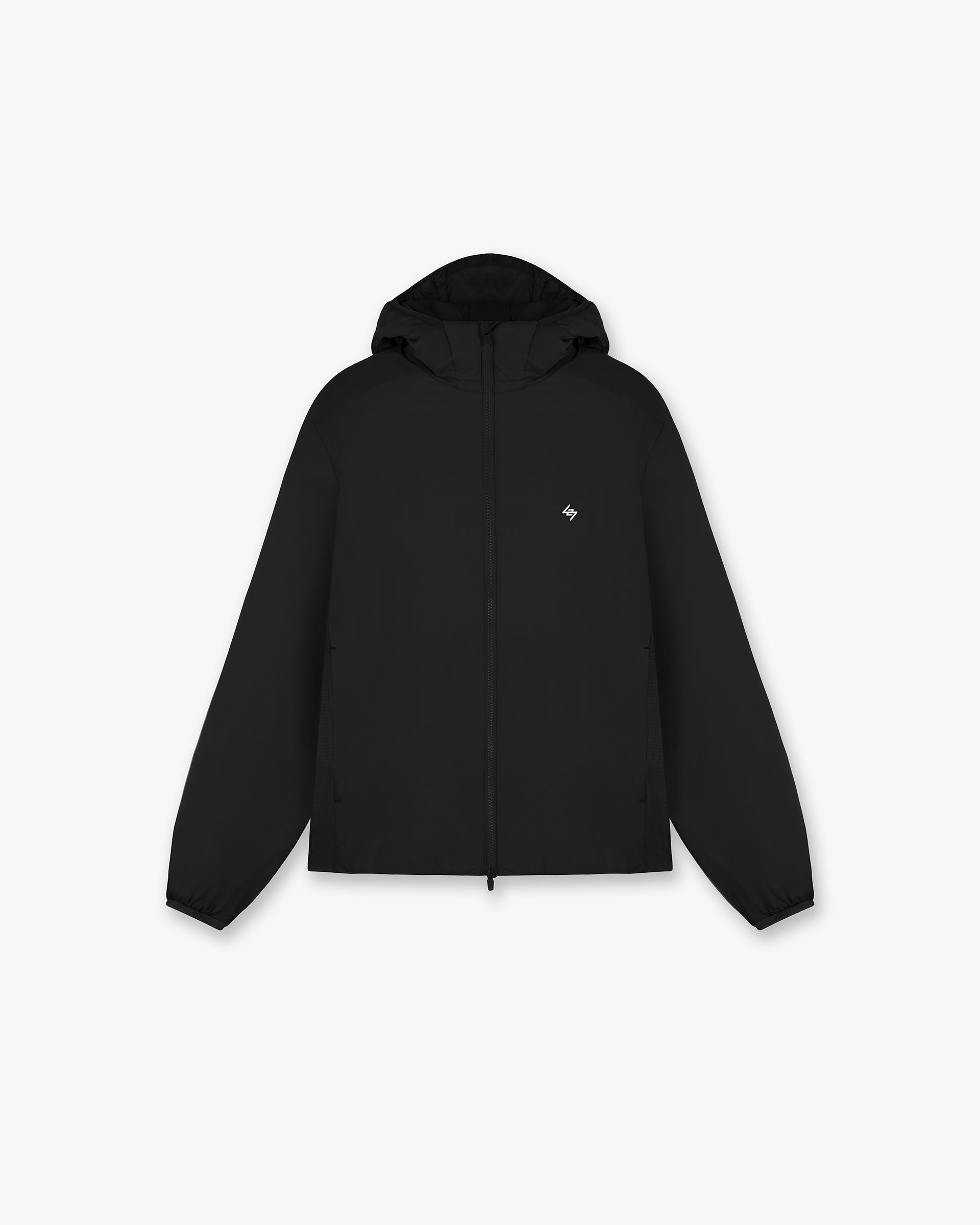 Team 247 Men's Winter Insulated Jacket - Lightweight Waterproof Windbreaker for Outdoor Activities - Black (Hiking, Camping, Skiing)