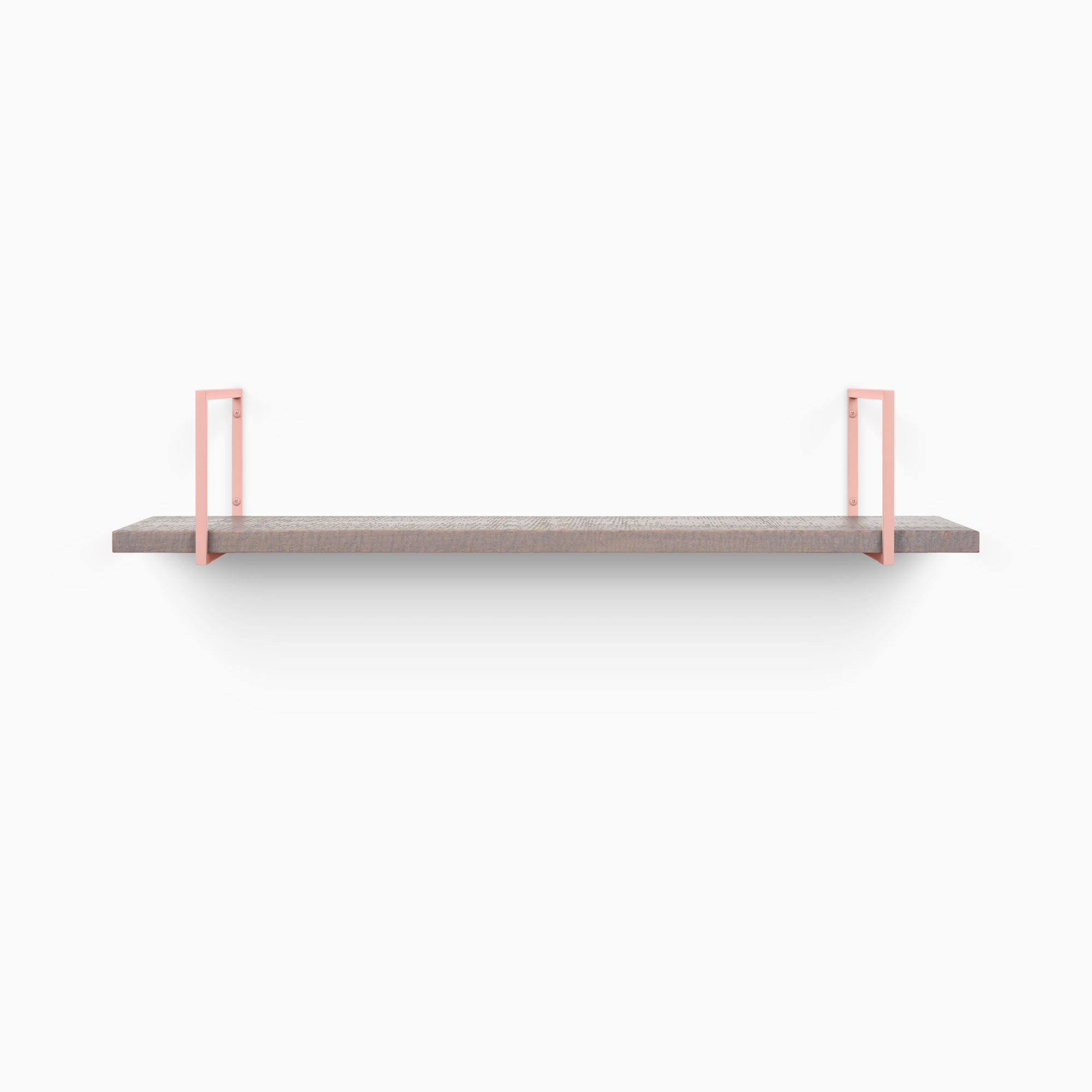 Rustic Wall Shelf - Bart Hatch Grey Wooden Floating Shelves for Living Room, Bedroom, Kitchen & Bathroom Storage Decor
