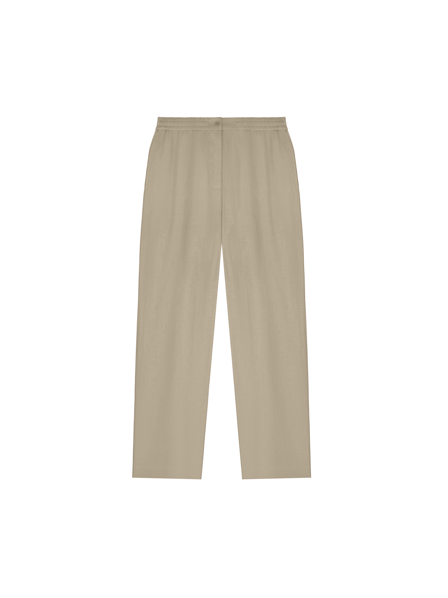 DNA Linen Pants for Women - Cliff Beige Color | Comfortable & Breathable Summer Trousers for Casual Wear, Office & Travel