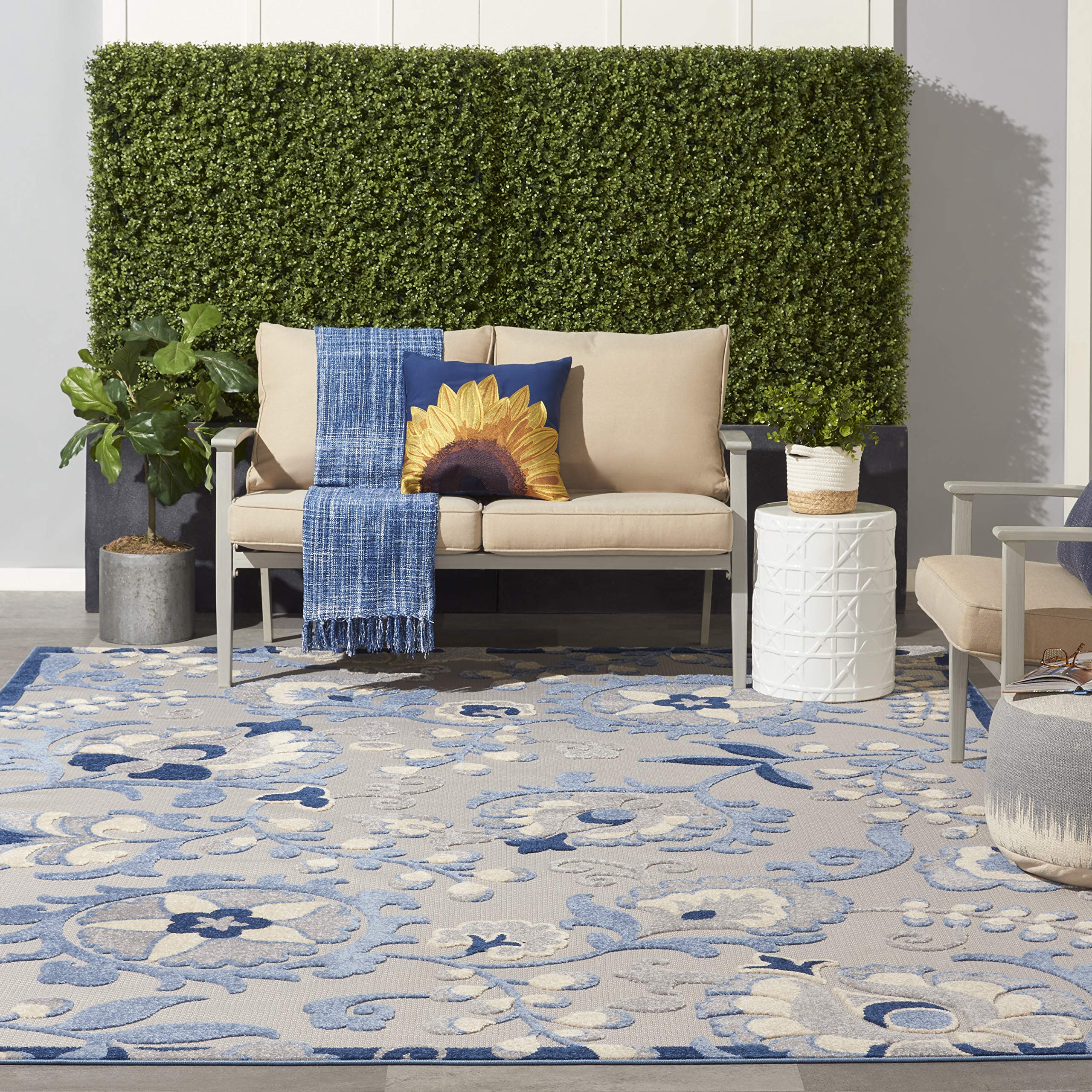 Nourison Aloha Indoor/Outdoor Area Rug 7'10