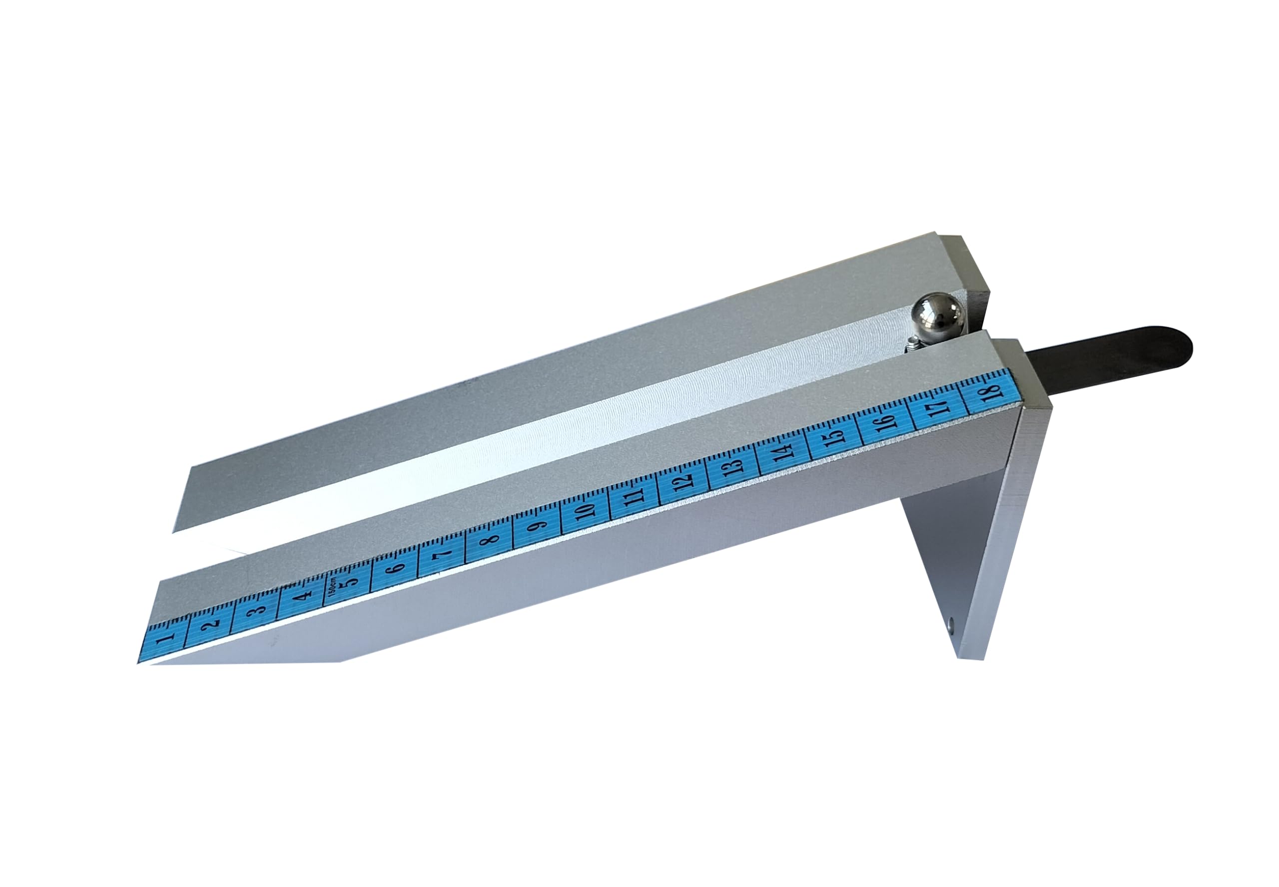 ASTM D3121 Rolling Ball Tack Tester with Steel Balls - Low-Tack Adhesive Testing Device for Quality Control | Perfect for Pressure-Sensitive Tape, Label, and Sticker Adhesion Testing in Manufacturing Labs