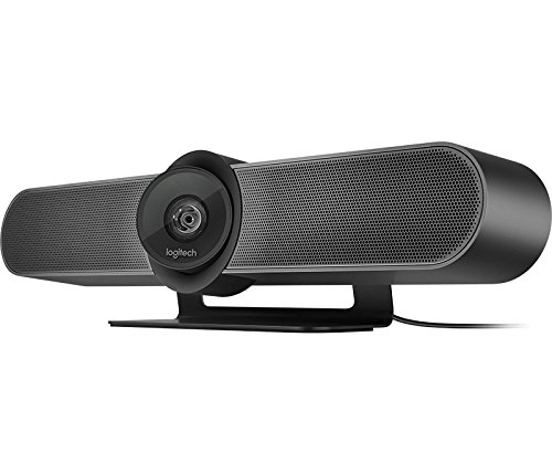 Logitech MeetUp HD Video & Audio Conferencing System for Small Meeting Rooms - Certified Refurbished | Ideal for Remote Work, Team Collaboration & Virtual Meetings