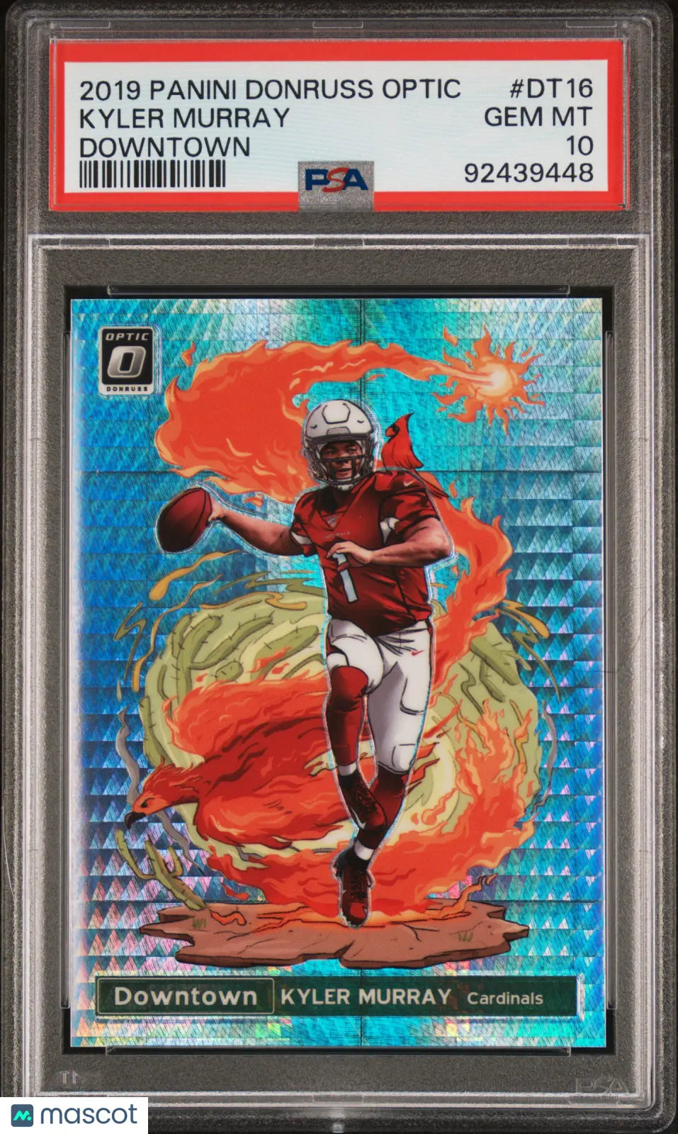 2019 Panini Donruss Optic Downtown Kyler Murray #DT16 PSA 10 Gem Mint Football Card - Perfect for Collectors & Sports Memorabilia Display