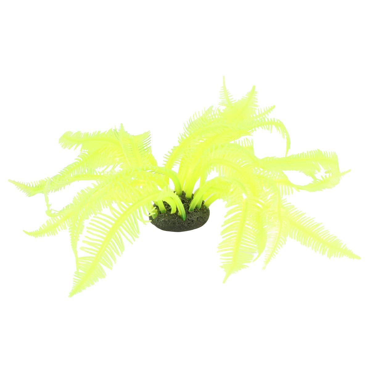 Christmas Ornament Decorations - Yellow Ocean Theme Artificial Coral for Aquarium & Fish Tank | Perfect for Holiday Home Decor and Underwater Scenes