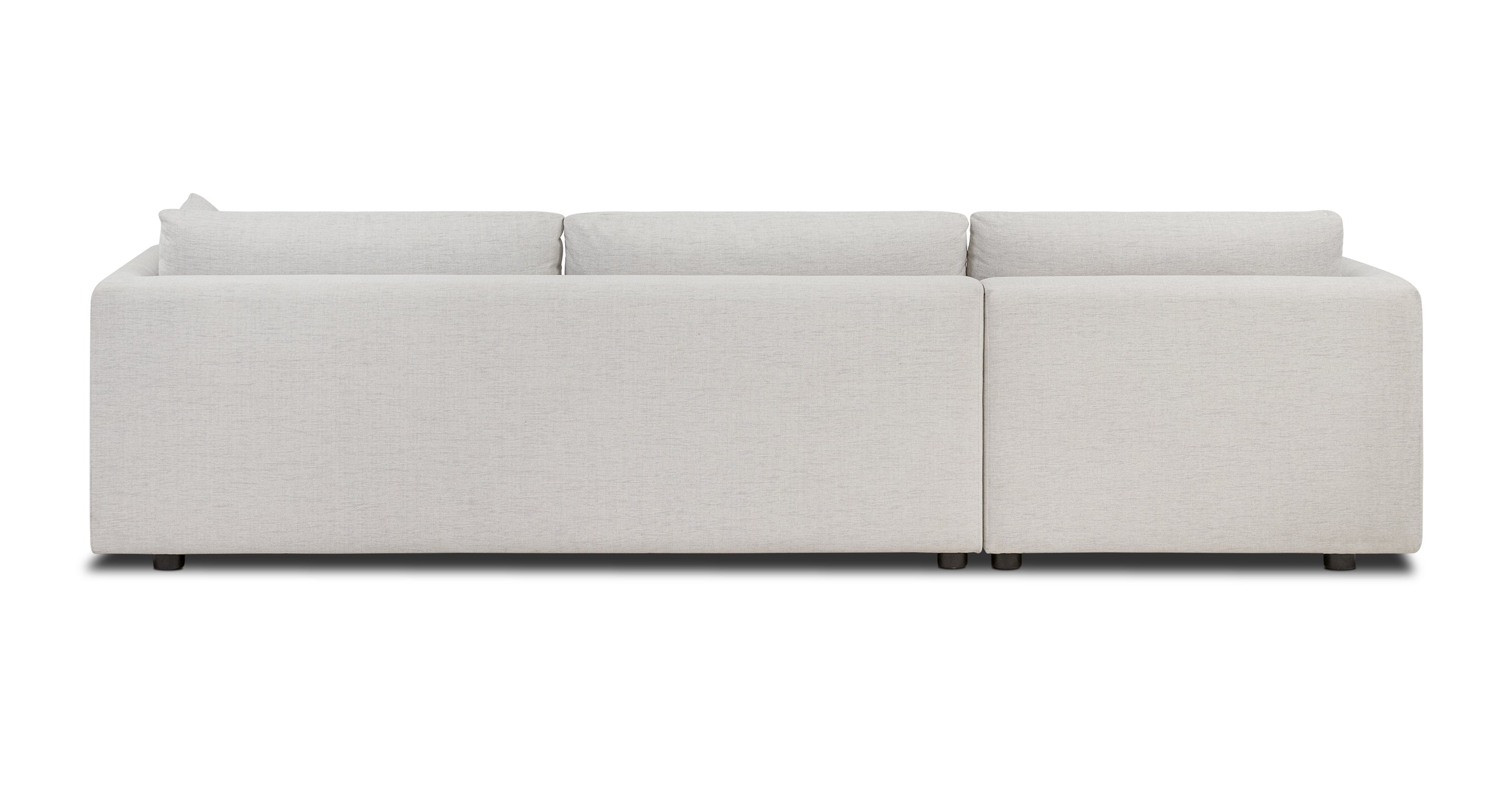 Argos Left Facing Sleeper Sectional Sofa Bed - Convertible L-Shaped Couch with Pull-Out Bed, Modern Fabric Upholstery for Living Room, Guest Room & Small Spaces