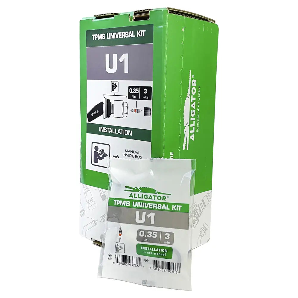 Universal TPMS Service Kit for Alligator U1 - Tire Pressure Monitoring System Tool for Cars, Trucks & SUVs - Perfect for Auto Shops & DIY Tire Maintenance