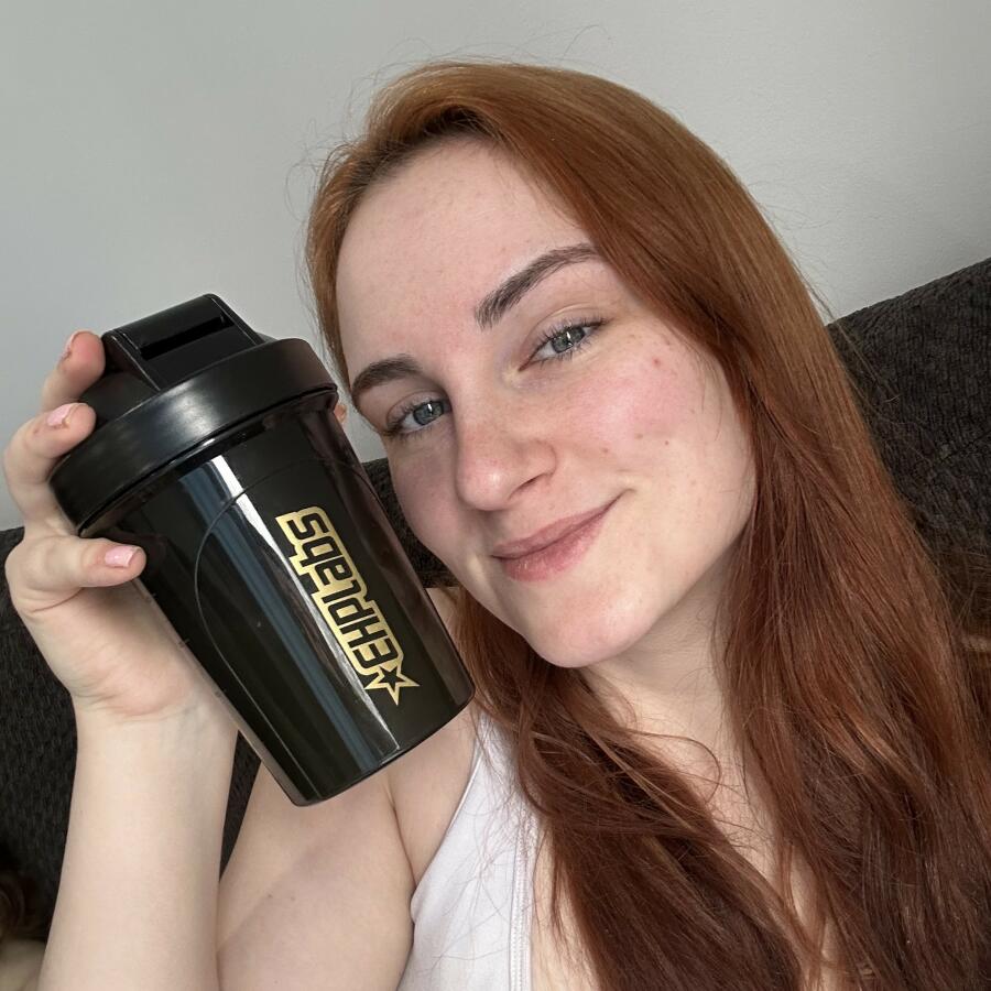 EHP OxyShred 550ml Shaker Bottle for Protein & Pre-Workout - Leak-Proof, BPA-Free, Perfect for Gym, Travel & Fitness Enthusiasts