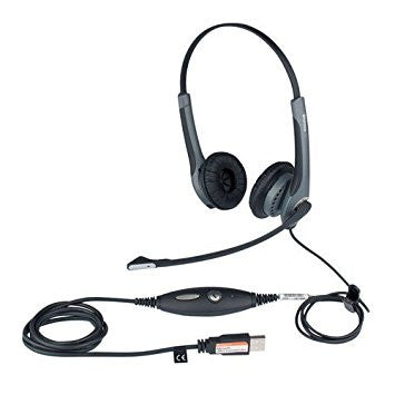 Jabra GN2000 MS USB Duo NC Wireless Headset with Noise Cancellation - Perfect for Office, Call Center & Remote Work