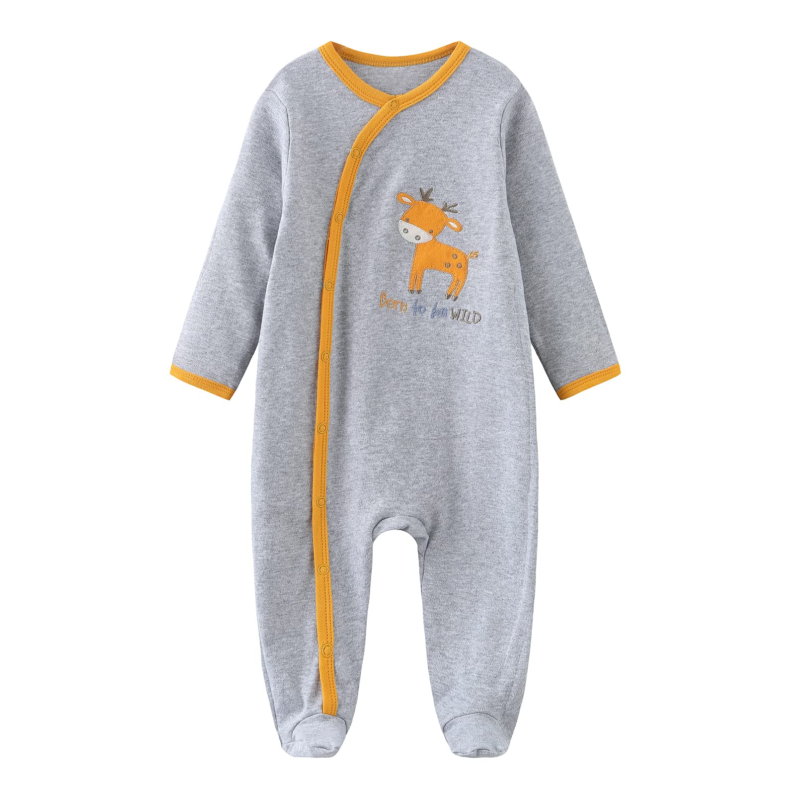 MAMIMAKA Unisex Baby Clothes - Soft Newborn Onesie for Boys & Girls | Perfect for Sleeping, Playtime & Daily Wear