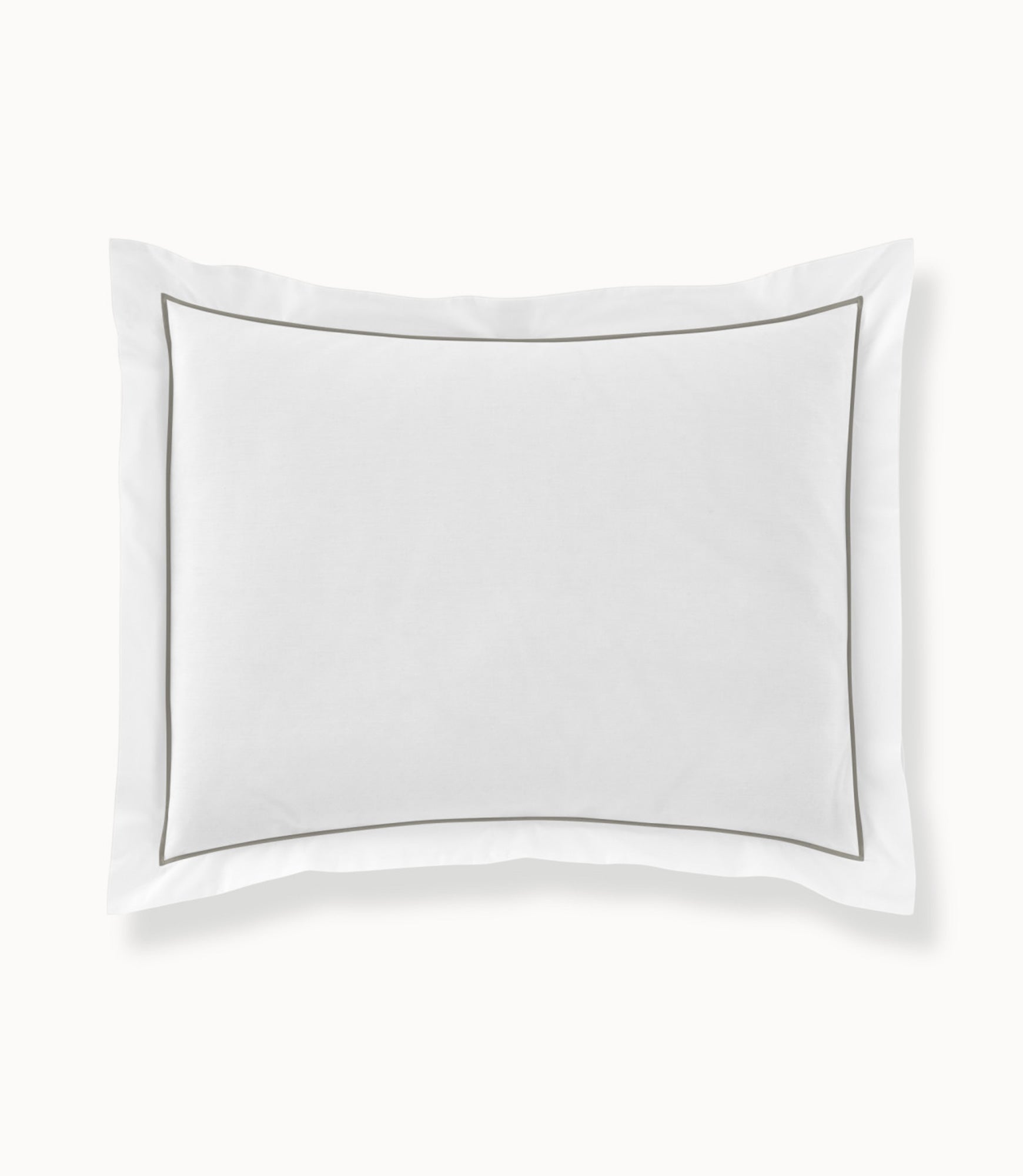 Luxury 100% Cotton Percale Sham - Premium Soft & Breathable Pillowcase for Bedroom Decor - Perfect for Hotels, Guest Rooms & Home Staging