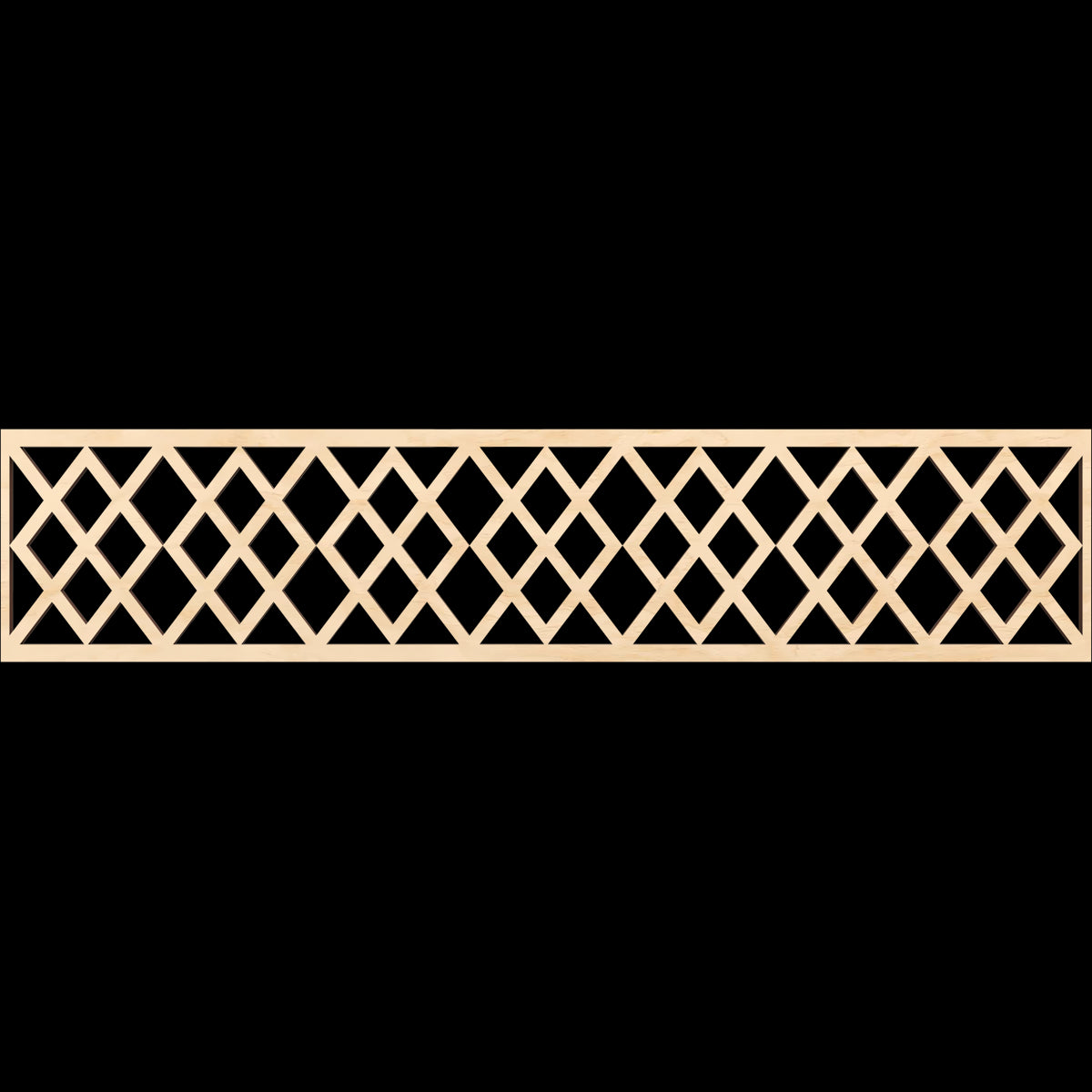 Hadley Fretwork Moulding - Decorative Wood Trim for Home & Furniture DIY Projects | Perfect for Crown Molding, Wall Paneling and Cabinet Accents