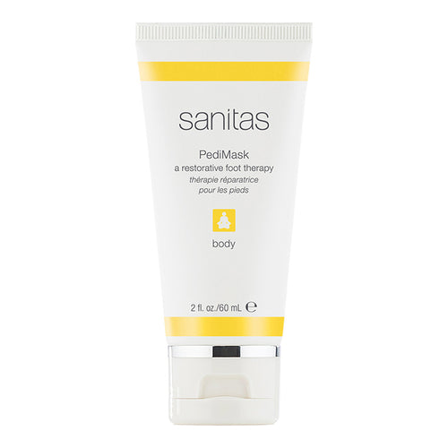 Sanitas Pedi Mask - Professional Foot Peel Mask for Soft & Smooth Feet - Exfoliating Dead Skin Treatment - Perfect for Pedicures, Dry Cracked Heels & Callus Removal - At-Home Spa & Self-Care Essential