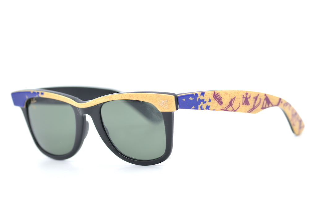 Ray Ban Sport Wayfarer Sunglasses 1994 Lillehammer Edition - Polarized UV Protection for Outdoor Sports & Casual Wear