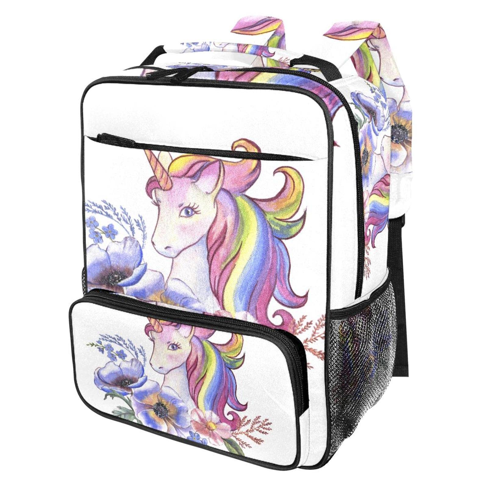**Cute Unicorn Backpack for Teen Girls - Waterproof School Backpack & Travel Bag for High School, College, Day Trips & Sleepovers**