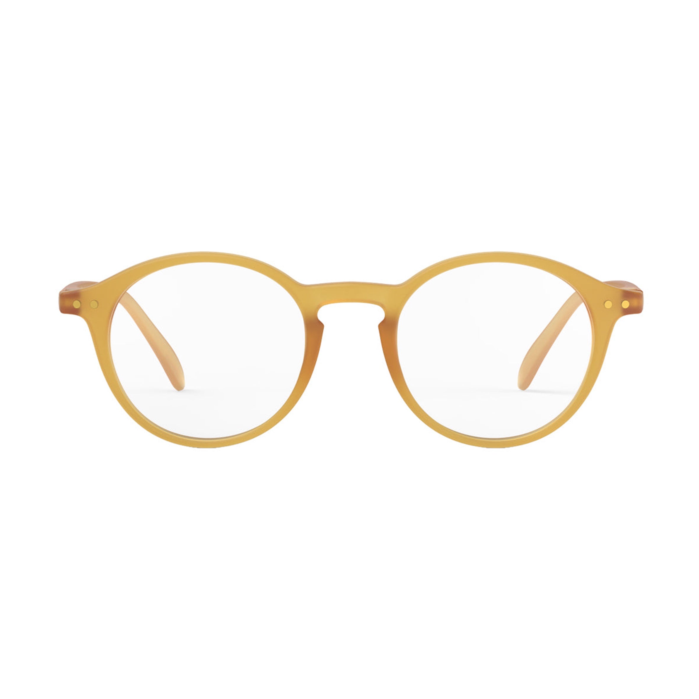 Izipizi Reading Glasses +1.00 to +4.00 Strength - Velvet Club Golden Glow Frames for Women & Men - Lightweight Comfortable Eyewear for Reading, Computer Use & Daily Activities