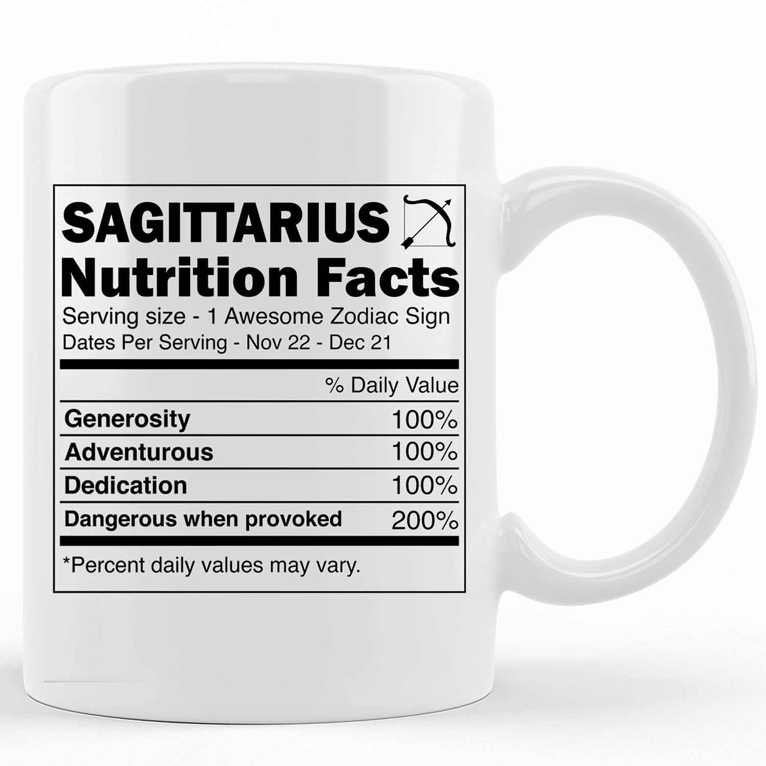 Personalized Sagittarius Zodiac Coffee Mug - 11oz & 15oz Ceramic Cup with Archer Constellation Design - Perfect Birthday Gift for Sagittarius Men & Women - Great for Home, Office or Astrology Lovers' Collection