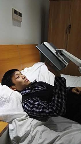 360° Rotating Adjustable Laptop Stand - 3-in-1 Multi-Angle Ergonomic Holder for iPad, MacBook, Surface Pro - Perfect for Bed, Floor & Desk Use