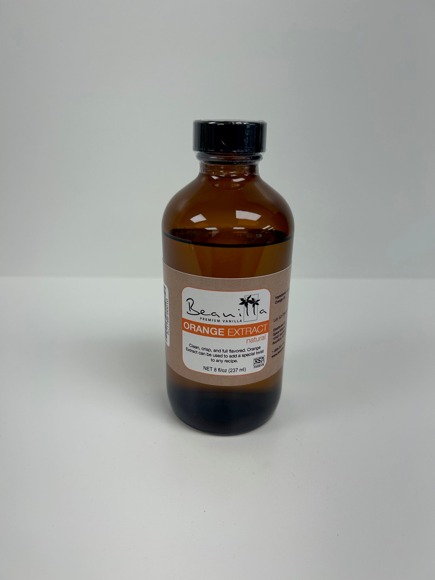 Pure Orange Extract - 100% Natural Flavoring for Baking, Cooking & Beverages - Perfect for Cakes, Cocktails & Desserts