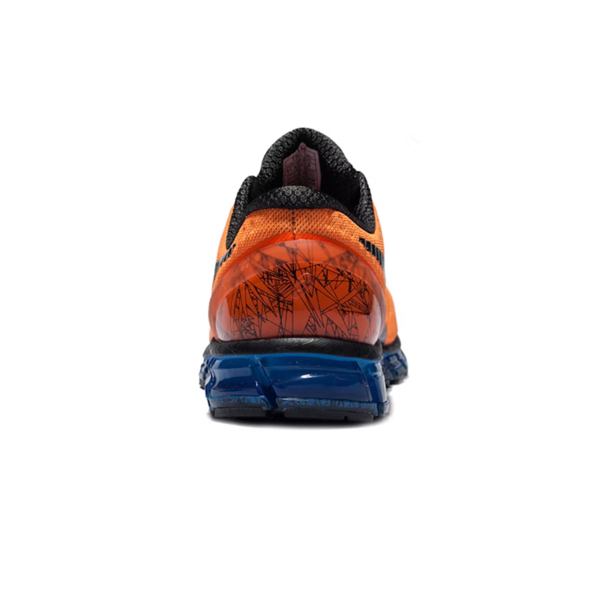 ASICS Gel Quantum 360 Running Shoes for Men - Hot Orange/Black/Blue - Cushioned Athletic Sneakers for Jogging, Gym Workouts & Daily Wear