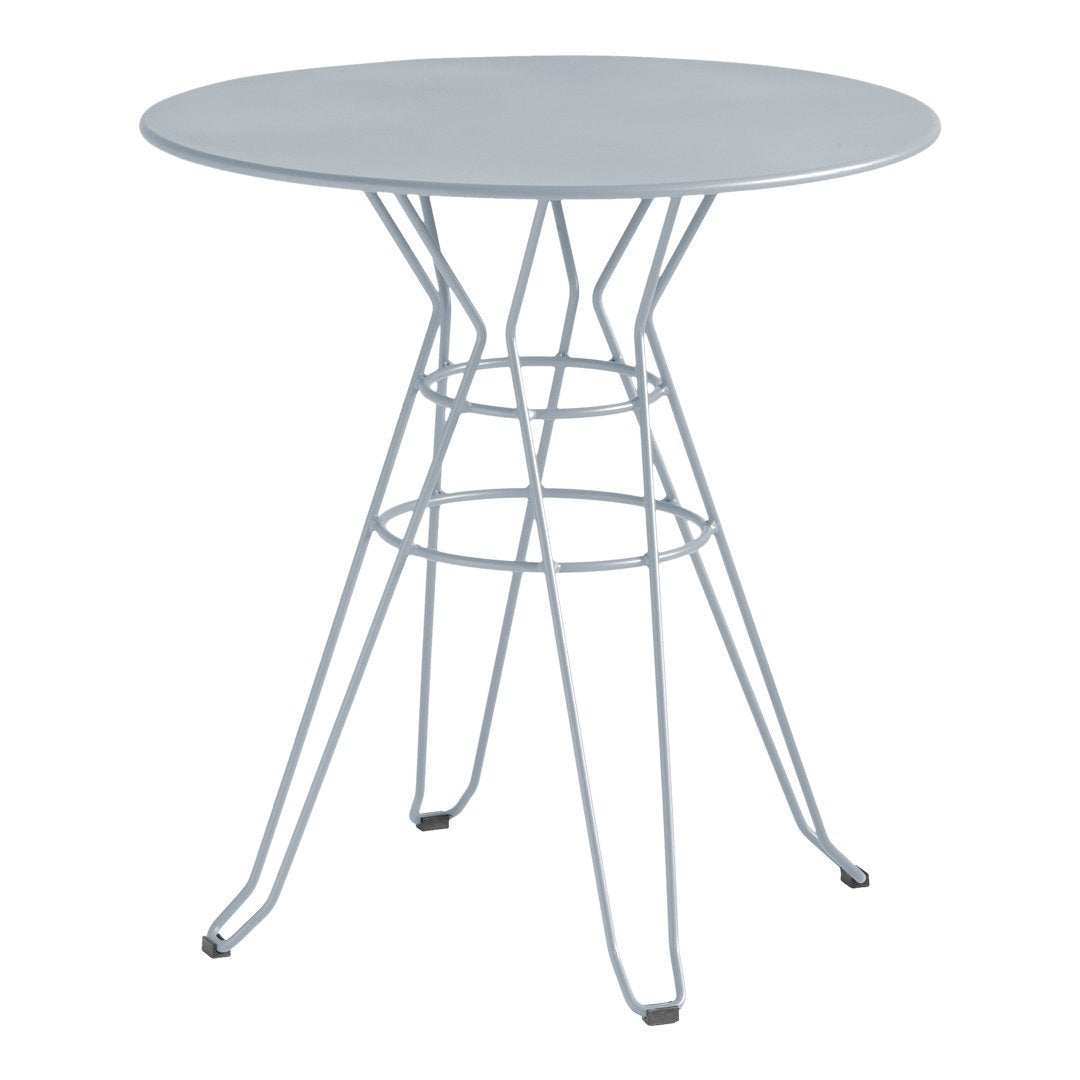 Round Capri Dining Table - Modern & Stylish for Small Spaces - Perfect for Breakfast Nook, Apartment, or Cozy Kitchen