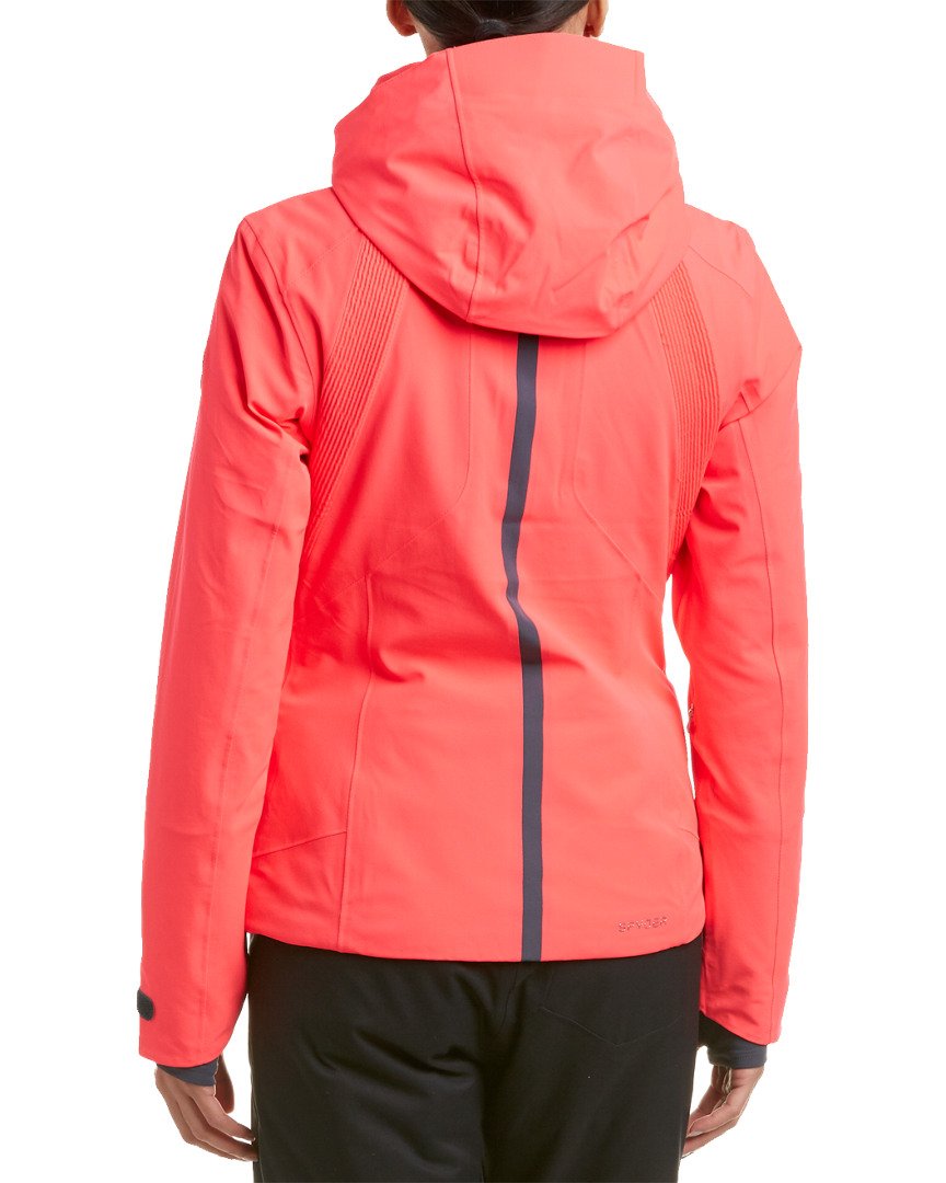 Spyder Women's Pandora Jacket - Waterproof Winter Ski Jacket for Women, Lightweight Insulated Snow Jacket with Hood - Perfect for Skiing, Snowboarding & Outdoor Winter Activities