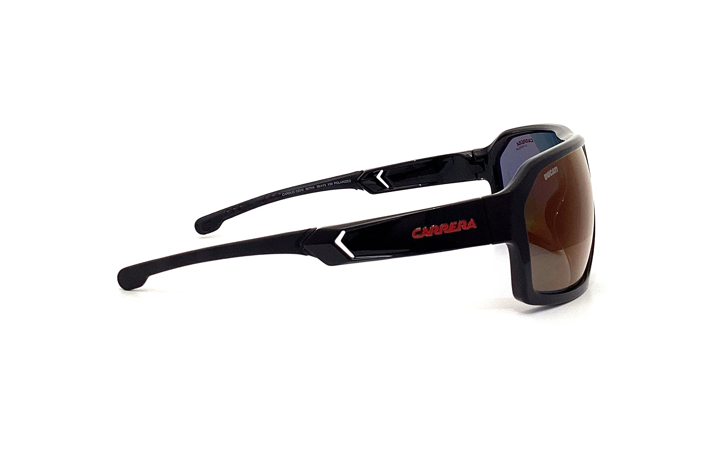 Carrera 020/S Sunglasses - Black Grey Polarized UV Protection for Men & Women - Perfect for Driving, Running, and Outdoor Sports