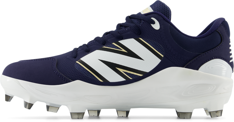 New Balance Fresh Foam 3000v7 Men's Baseball Cleats - Navy/White Low TPU for Enhanced Traction & Comfort - Perfect for Baseball, Softball & Field Sports