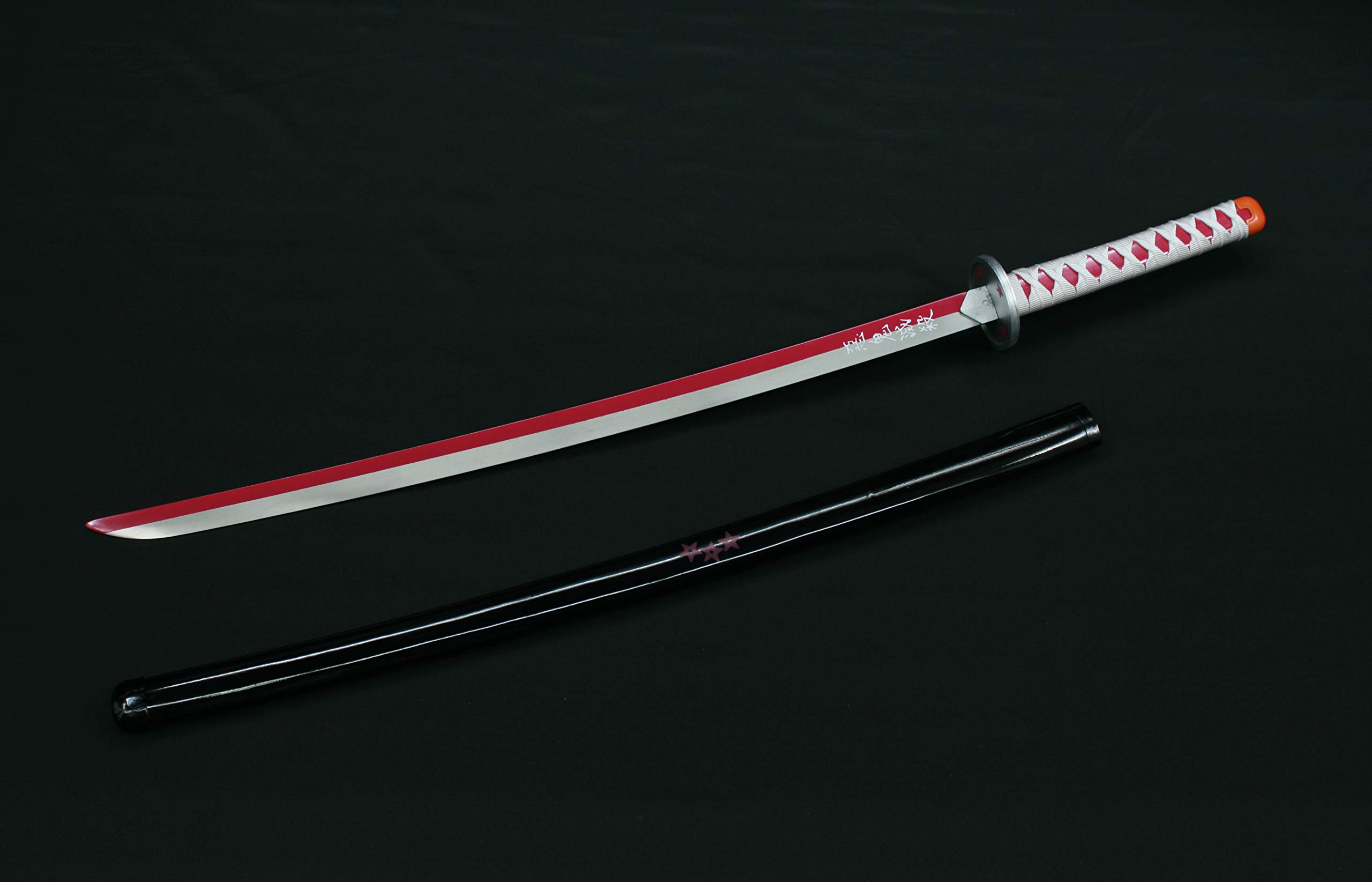 Demon Slayer Sword - Kimetsu no Yaiba Tanjiro Kamado & Shinobu Kochou Cosplay Replica - High Carbon Steel Anime Prop for Halloween, Cosplay & Collection | Perfect Gift for Anime Fans