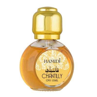 Premium Chantilly CPO 15ml Attar Perfume Oil by Hamidi - Alcohol-Free Arabic Fragrance for Men & Women - Long Lasting Concentrated Scent for Daily Wear, Special Occasions & Gift Giving