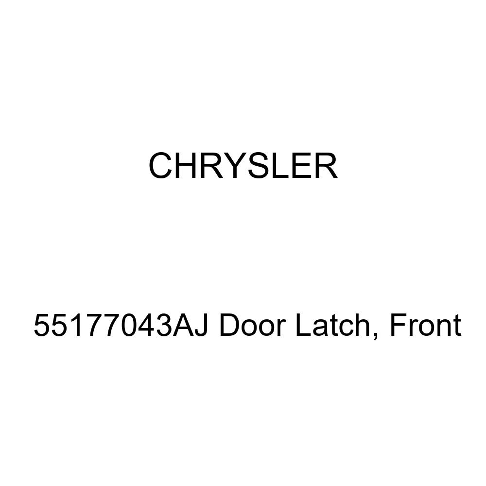 Genuine Chrysler 55177043AJ Front Door Latch Replacement - Compatible with Dodge, Jeep & Ram Models - Perfect for Auto Repair & DIY Installation
