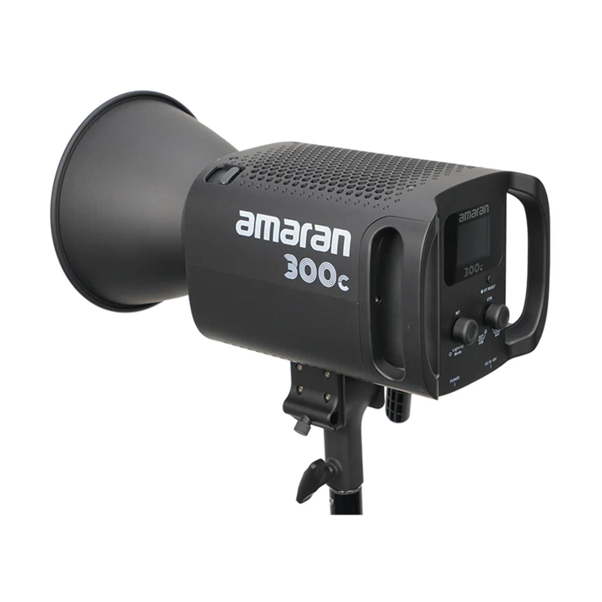 Amaran 300c RGB LED Light Panel - Professional Bi-Color & RGBWW Lighting for Photography, Videography, and Live Streaming (Deep Grey) - Perfect for Studio, YouTube, and Content Creation