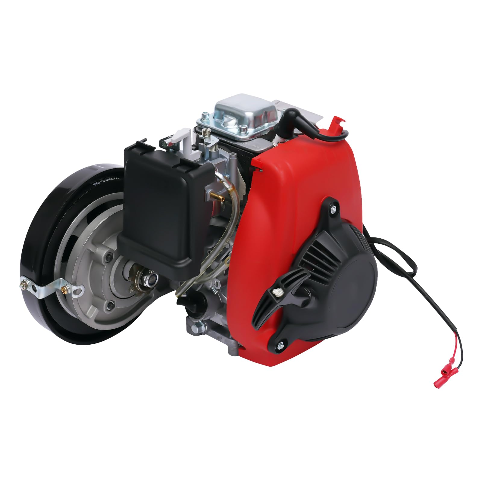 49CC 4-Stroke Bicycle Engine Kit - Single Cylinder Air-Cooled Gas Motor for 26