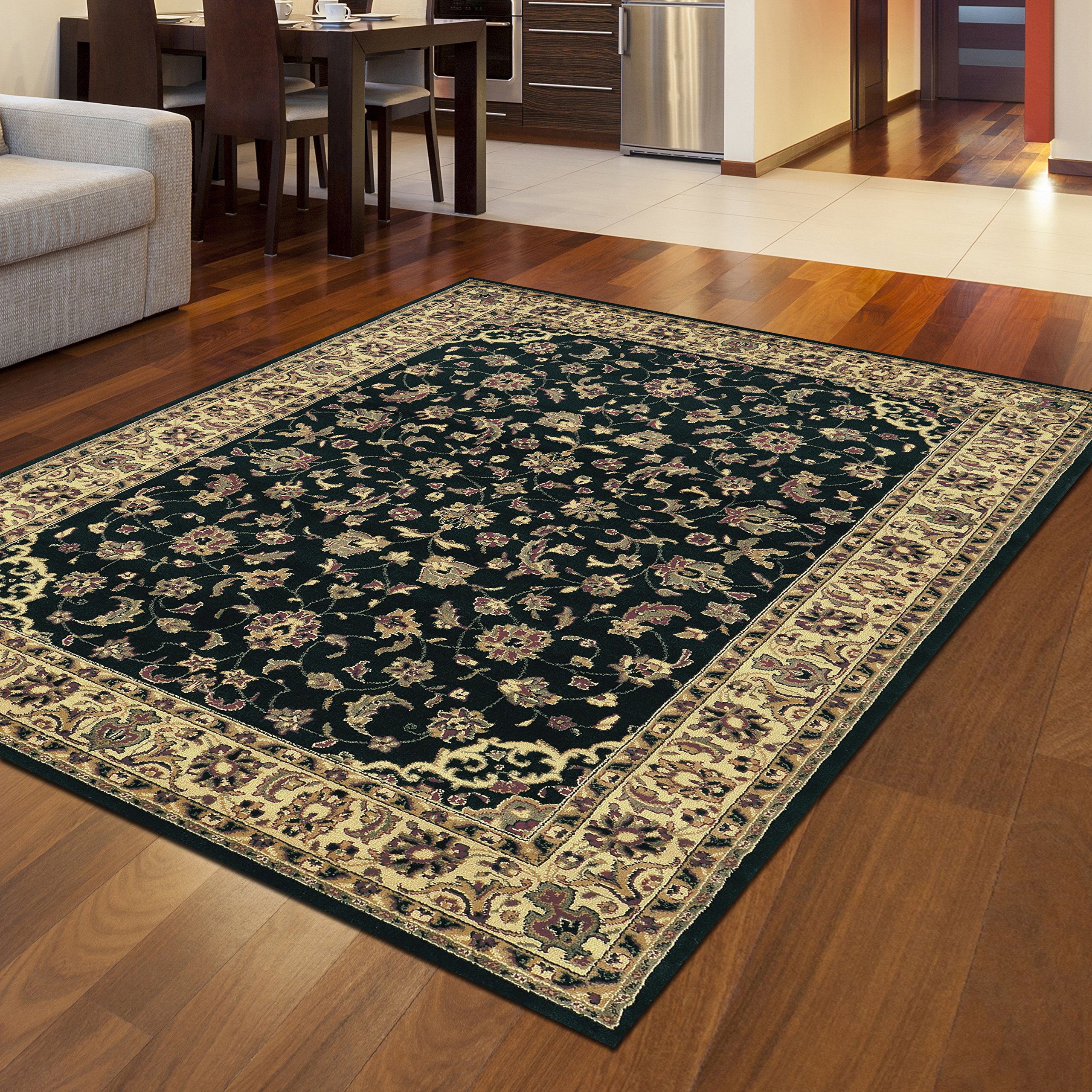Premium Black Décor Direct Area Rug 7'9