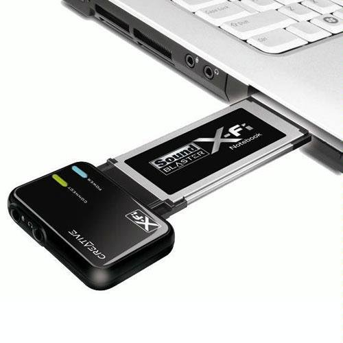 Creative Labs SB0950 ExpressCard Sound Blaster X-Fi Notebook Audio System - High-Quality External Sound Card for Laptops | Perfect for Gaming, Music Production & Home Theater Setups