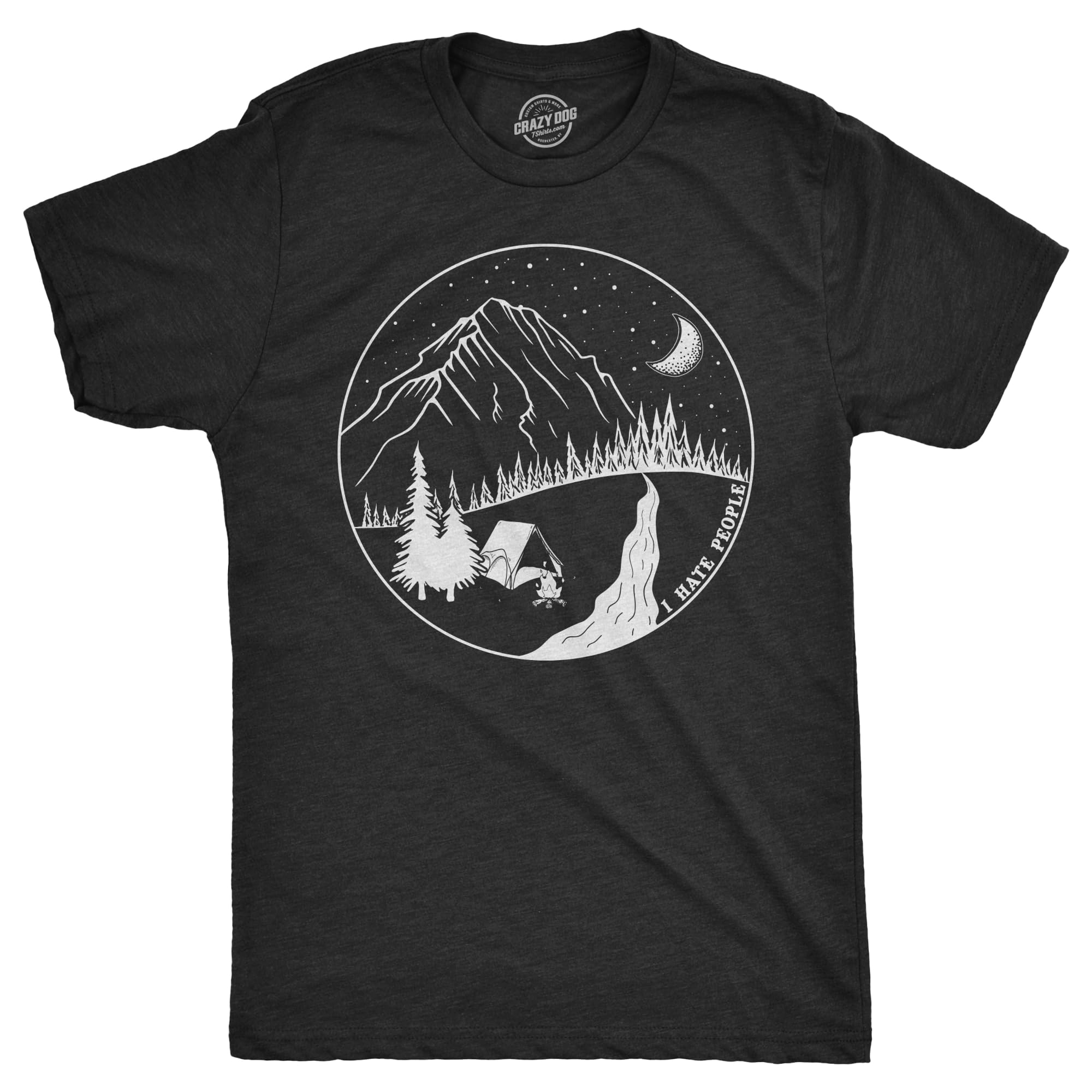 Funny Camping T-Shirts for Men - Cool Outdoor Camping Tees for Guys | Perfect for Hiking, Backpacking & Summer Adventures