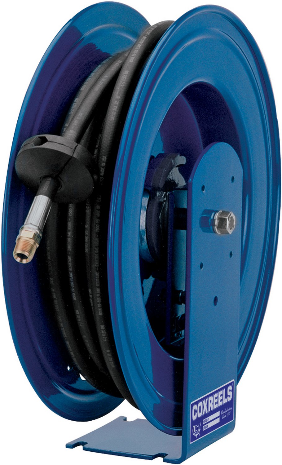 Coxreels E-LPL-330 Spring Rewind Enclosed Cabinet Hose Reel for Air & Water - 3/8