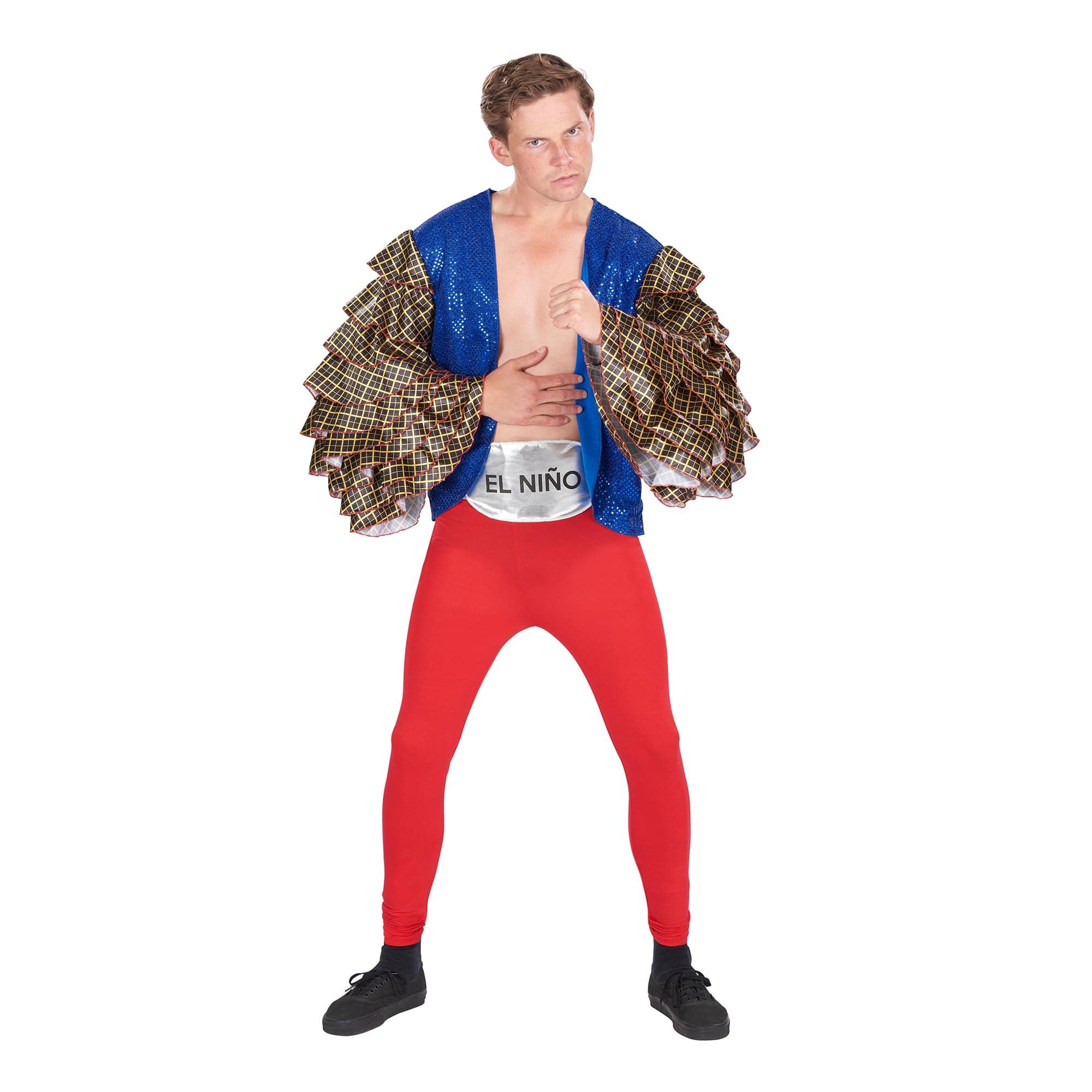 El Nino Adult Costume - Standard Red Devil Outfit for Halloween & Cosplay Parties | Perfect for Costume Events, Themed Parties & Dress-Up Fun
